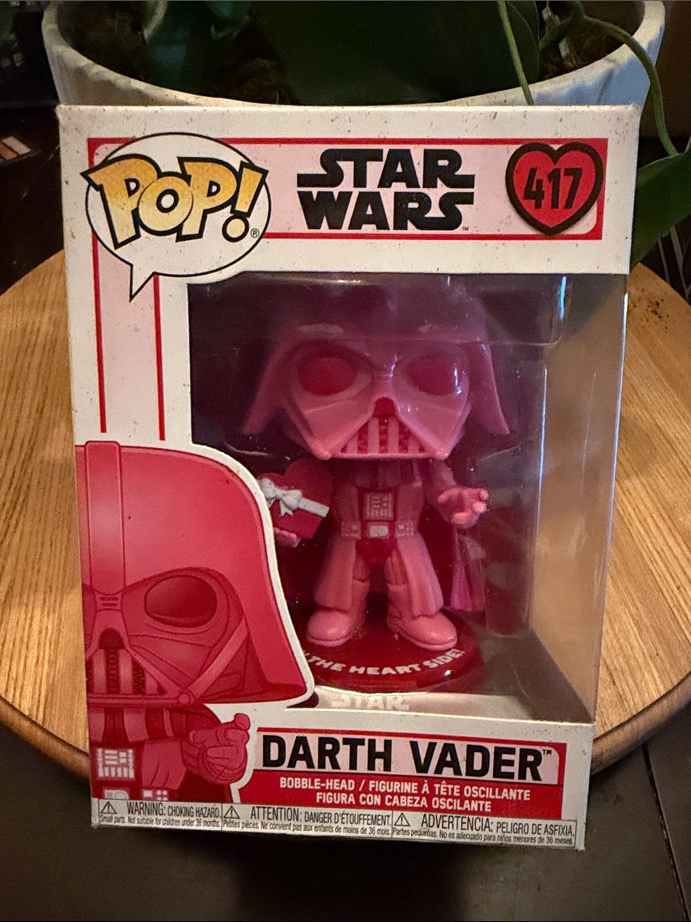 Funko Pink Star Wars Darth Vader Pop! #417 Collectible Figure
